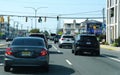 Dewey Beach, Delaware, U.S - August 8, 2023 - The traffic into town on Route 1 South in the summer