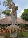Sri Goddess statue, the Indonesian Rice Goddess Royalty Free Stock Photo