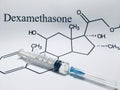 Dexamethasone Steroid Drug Royalty Free Stock Photo
