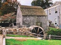 The Dexter Grist Mill in New England Sandwich
