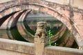 Deyang, China: Pan Bridge at Confucian Temple Royalty Free Stock Photo