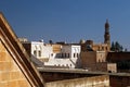 Traditional architecture and church in Midyat