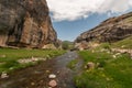 Canyon in malatya, turkey Royalty Free Stock Photo