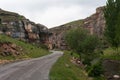 Canyon in malatya, turkey Royalty Free Stock Photo