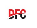 DFC Letter Initial Logo Design Vector Illustration Royalty Free Stock Photo