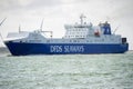 DFDS SEAWAYS ship Brittania in Rotterdam harbor