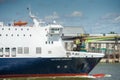 DFDS SEAWAYS ship Victoria in Klaipeda harbor