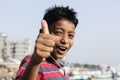 Dhaka, Bangladesh, February 24 2017: Portrait of a young handsome teenager