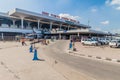 DHAKA, BANGLADESH - NOVEMBER 2, 2016: View of the Hazrat Shahjalal International Airport in Dhak