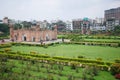 dhaka bangladesh 23th march 2022, hight angle view of old lalbagh kella