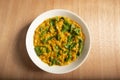 dhal and spinach curry Royalty Free Stock Photo
