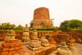 Dhamek stupa at Sarnath Royalty Free Stock Photo