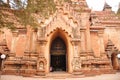 Dhammayangyi paya paya temple pagoda chedi for burmese people and foreign travelers travel visit respect praying buddha at Bagan