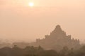Dhammayangyi temple The biggest Temple in Bagan, Myanmar Royalty Free Stock Photo