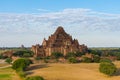 Dhammayangyi temple The biggest Temple in Bagan (Pagan). Royalty Free Stock Photo