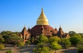 Dhammayazika Pagoda at sunset, Bagan, Myanmar