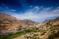 Dhankar Gompa. India. Spiti Valley Royalty Free Stock Photo