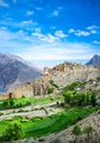 Dhankar Gompa. India. Spiti Valley Royalty Free Stock Photo