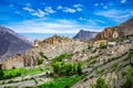 Dhankar Gompa. India. Spiti Valley Royalty Free Stock Photo