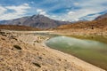 Dhankar lake in Himalayas