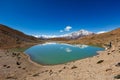 Dhankar Lake in Spiti Valley, Himachal Pradesh, India