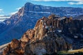 Dhankar monastry perched on a cliff in Himalayas, India Royalty Free Stock Photo