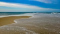 Dhanushkodi beach - union of Bay of Bengal and Indian Ocean, Rameshwaram, Tamilnadu, India.