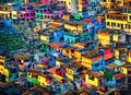 Dharan, Kos?, Nepal. Generative AI. Royalty Free Stock Photo