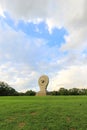 Dharmacakra at Phutthamonthon.Buddhist park in Nakhon Pathom Province,Thailand Royalty Free Stock Photo