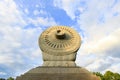 Dharmacakra at Phutthamonthon.Buddhist park in Nakhon Pathom Province,Thailand