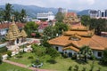 Dharmikarama burmese temple Royalty Free Stock Photo