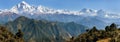 Dhaulagiri and Annapurna Himal - Nepal Royalty Free Stock Photo