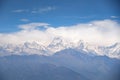 Dhaulagiri mountain landscape in Nepal