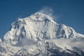 Dhaulagiri mountain peak, Annapurna base camp trek, Pokhara, Nepal