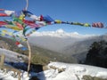 Dhaulagiri Range, Himalayas from Poon Hill Nepal Royalty Free Stock Photo