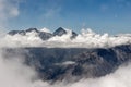 Dhaulagiri range from Mesokanto pass in.