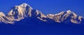 Dhaulagiri Range, Poon Hill View Point, Himalaya, Nepal Royalty Free Stock Photo