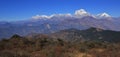 Dhaulagiri range seen from a place near Poon Hill