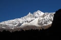 Dhaulagiri at sunrise Royalty Free Stock Photo