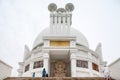 Dhauli Santi Stupa a peace pagoda built by Japan Budhha Sangha