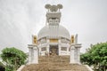 Dhauli Santi Stupa a peace pagoda built by Japan Budhha Sangha