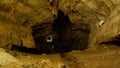 Dhayan mandir inside Belum Caves, Kolimigundla, Andhra Pradesh, India. Royalty Free Stock Photo