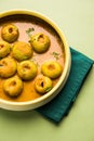 Indian food Tinda Masala served in a bowl, selective focus