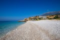 Dhermi Beach - Dhermi, HimarÃ¯Â¿Â½, Vlore, Albania Royalty Free Stock Photo