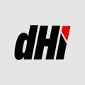 DHI brand name vector monogram Royalty Free Stock Photo