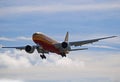 DHL Boeing 777F Operated By AeroLogic Landing At Toronto