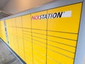 DHL Packstation Royalty Free Stock Photo