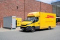 DHL Packstation Royalty Free Stock Photo