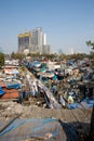 Dhobi Ghat Laundry in Mumbai Royalty Free Stock Photo