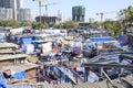 Dhobi Ghat, laundry washing district, Mumbai, India Royalty Free Stock Photo